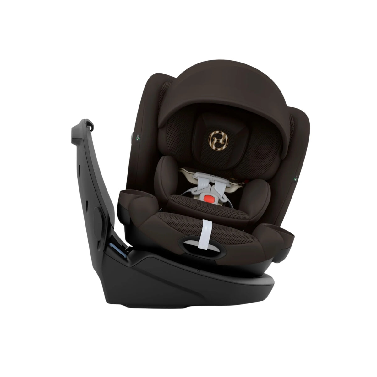 CYBEX Callisto G 360° Rotating All-in-One Convertible Car Seat - Chocolate Brown - 360 Degree Rotation for Easy Access