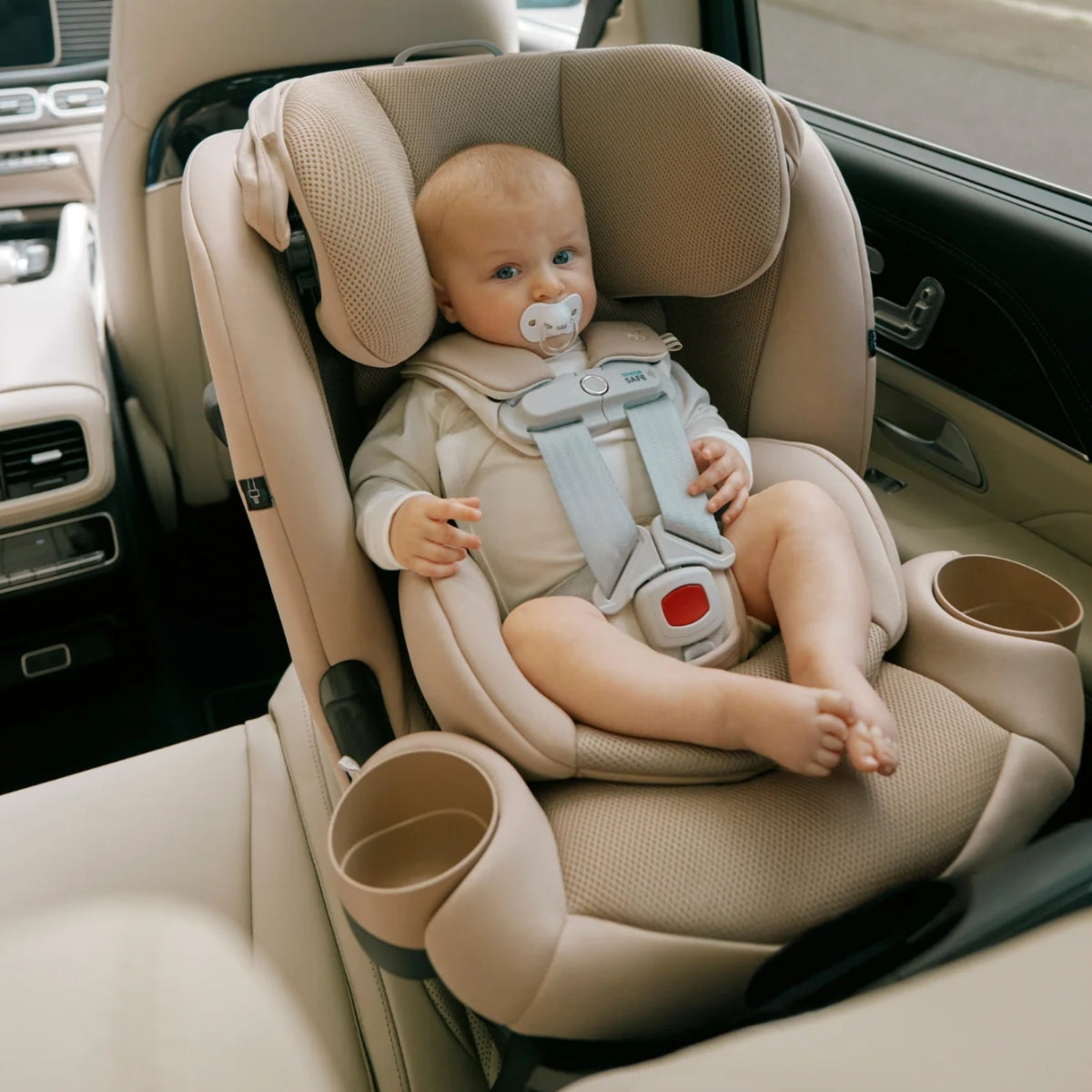 CYBEX Callisto G 360° Rotating All-in-One Convertible Car Seat - Chocolate Brown - All in One for Long Term Use