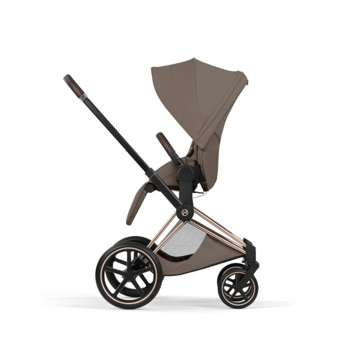 Cybex Priam/e-Priam Seat Pack Style Collection Coconut Brown - Reversible Seat Design